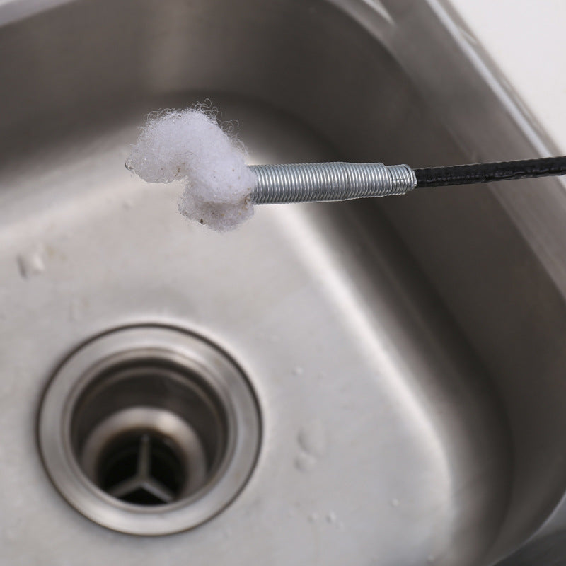 Pipe Cleaner with Four Hooks for Drain Unclogging