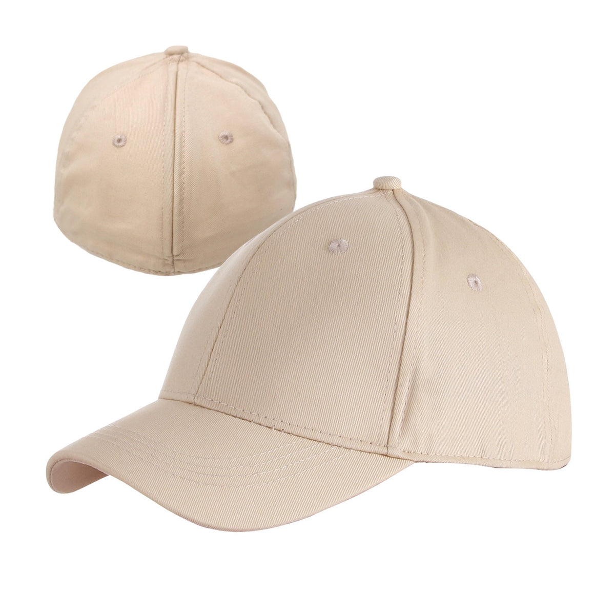 Magnetic Ponytail Baseball Cap – Wide Brim UV Protection Hat