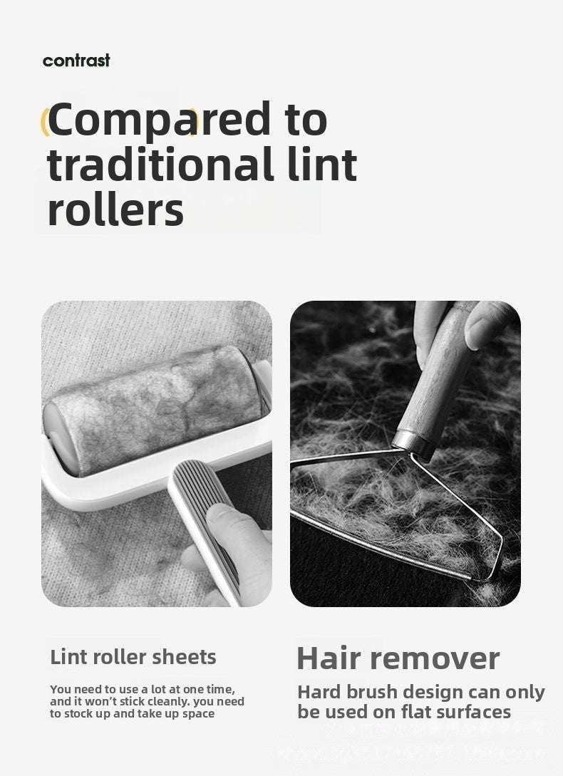 Double-Sided Pet Hair Remover Grooming Glove | Reusable Lint & Fur Cleaning Mitt