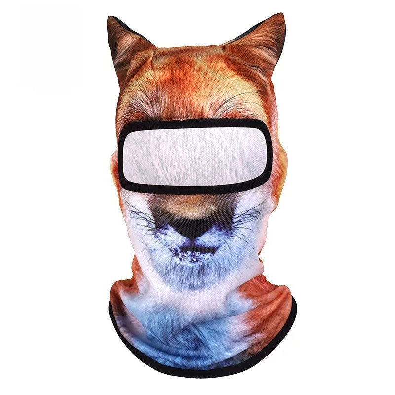 3D Animal Sun Protection Face Mask
