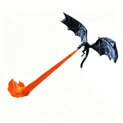 3D Dragon Flame Book Nook – LED Fantasy Shelf Decor