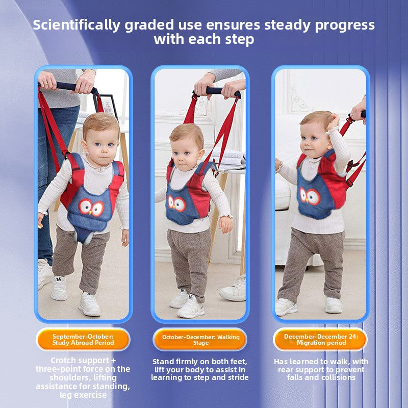 Baby Walking Harness & Toddler Walking Assistant Belt – Adjustable Safety Support