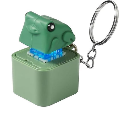 Croak™ Frog Sound Keychain | Funny Stress Relief Clicker | Cute Keychain for Keys, Bags & Gifts
