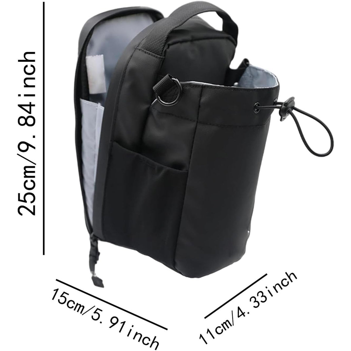 MagGrip™ Magnetic Gym Water Bottle Holder Bag | Waterproof Bottle, Phone & Essentials Organizer