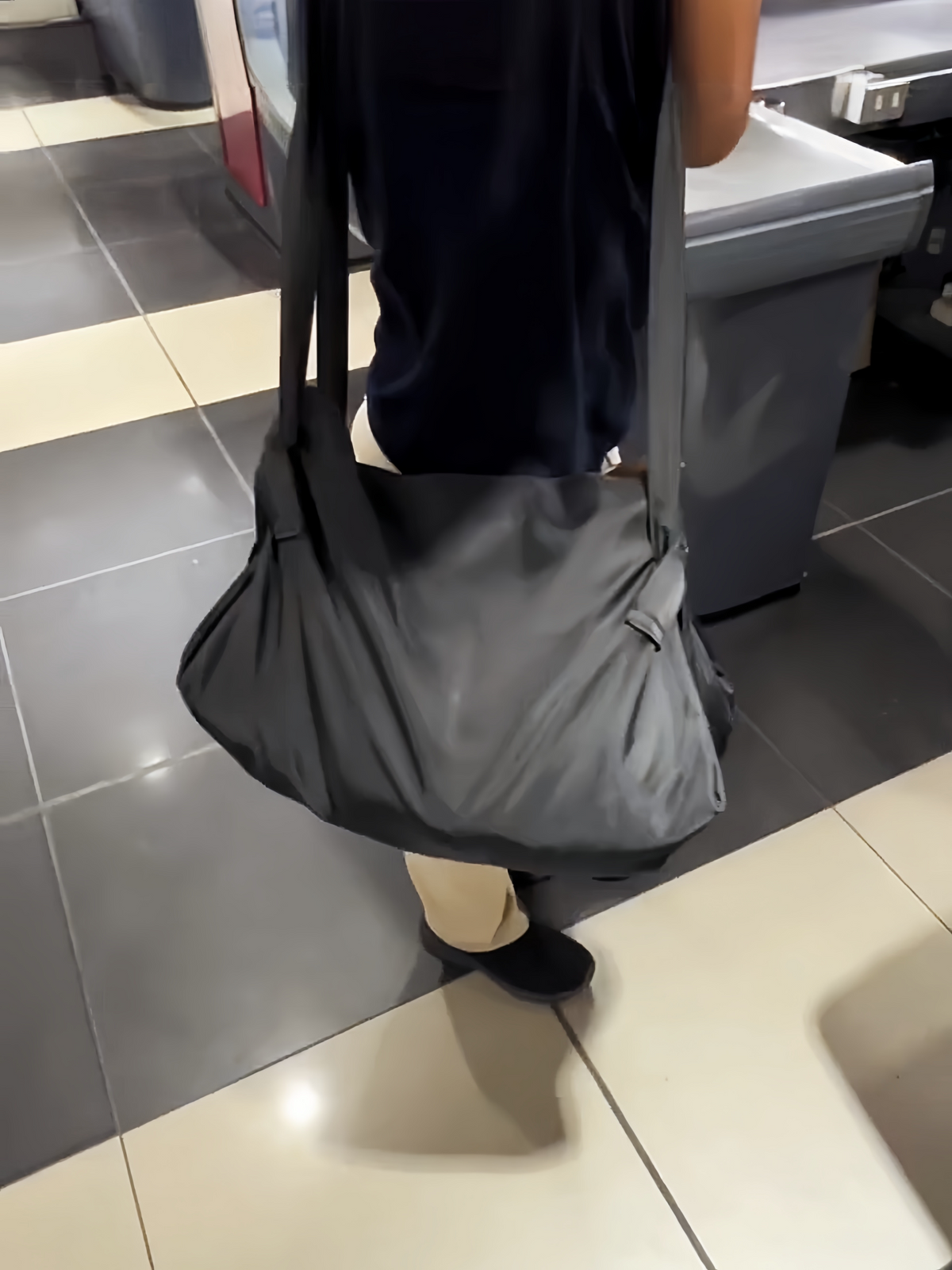 Foldable 2-in-1 Shopping Bag & Picnic Mat