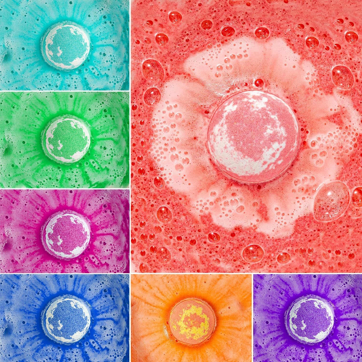 Efferance™ Childrens Surprise Bath bomb set with Hidden Toys