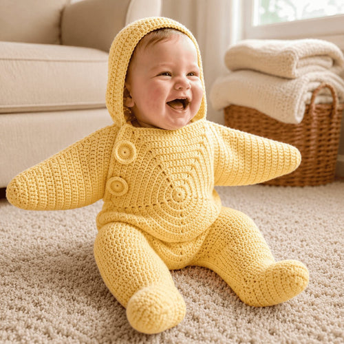 StarPop™ Cozy Baby Dress | Soft Star-Themed Outfit for Everyday Comfort