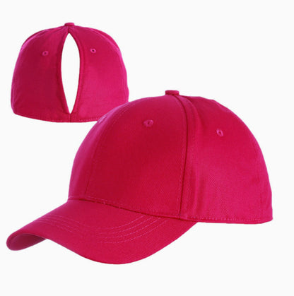 Magnetic Ponytail Baseball Cap – Wide Brim UV Protection Hat
