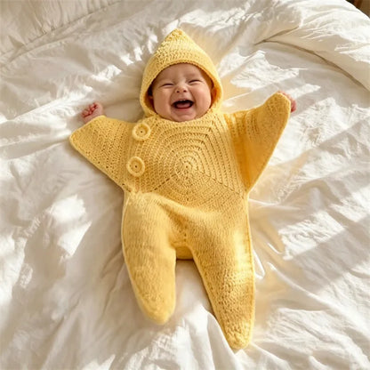StarPop™ Cozy Baby Dress | Soft Star-Themed Outfit for Everyday Comfort