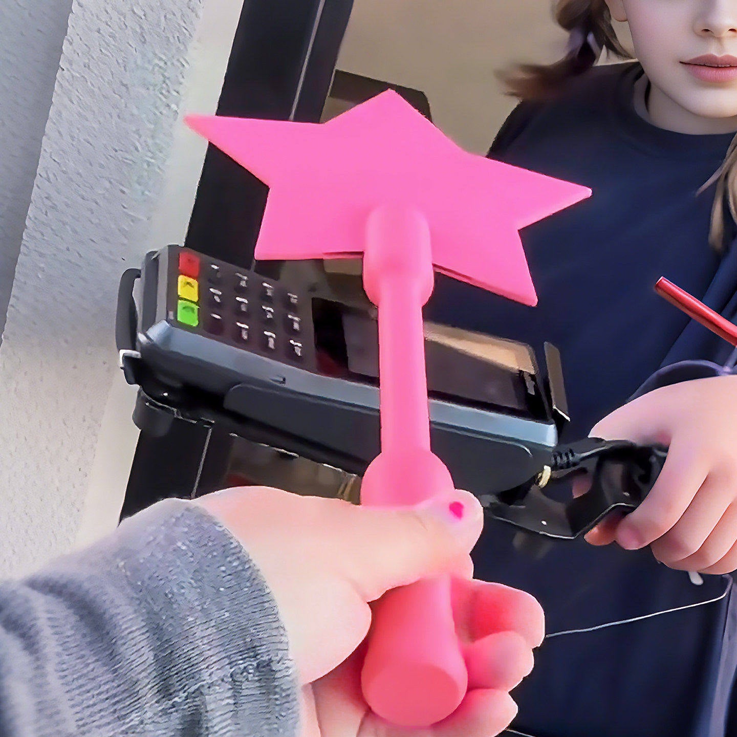 Star Wand Payment Clip, Contactless Credit Card, Transportation Card, Meal Card, Etc. Universal Card Holder, Wireless Sensor Card Clip