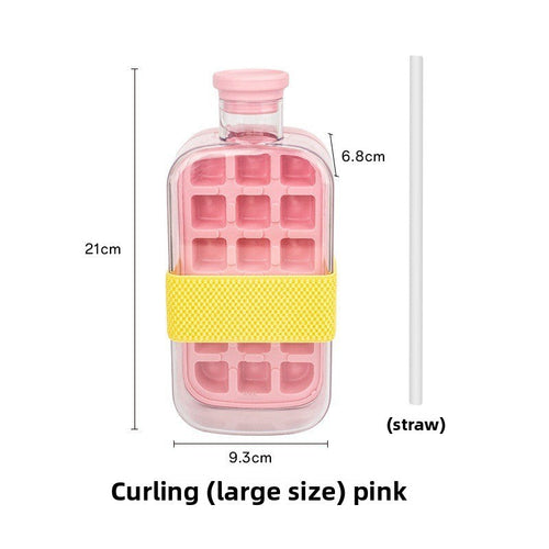 ChillSip™ Ice Maker Water Bottle – 2-in-1 Bottle & Instant Ice Tray