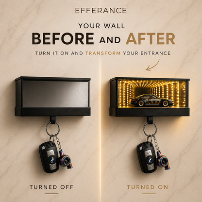 Efferance LED Key Holder for Car Enthusiasts