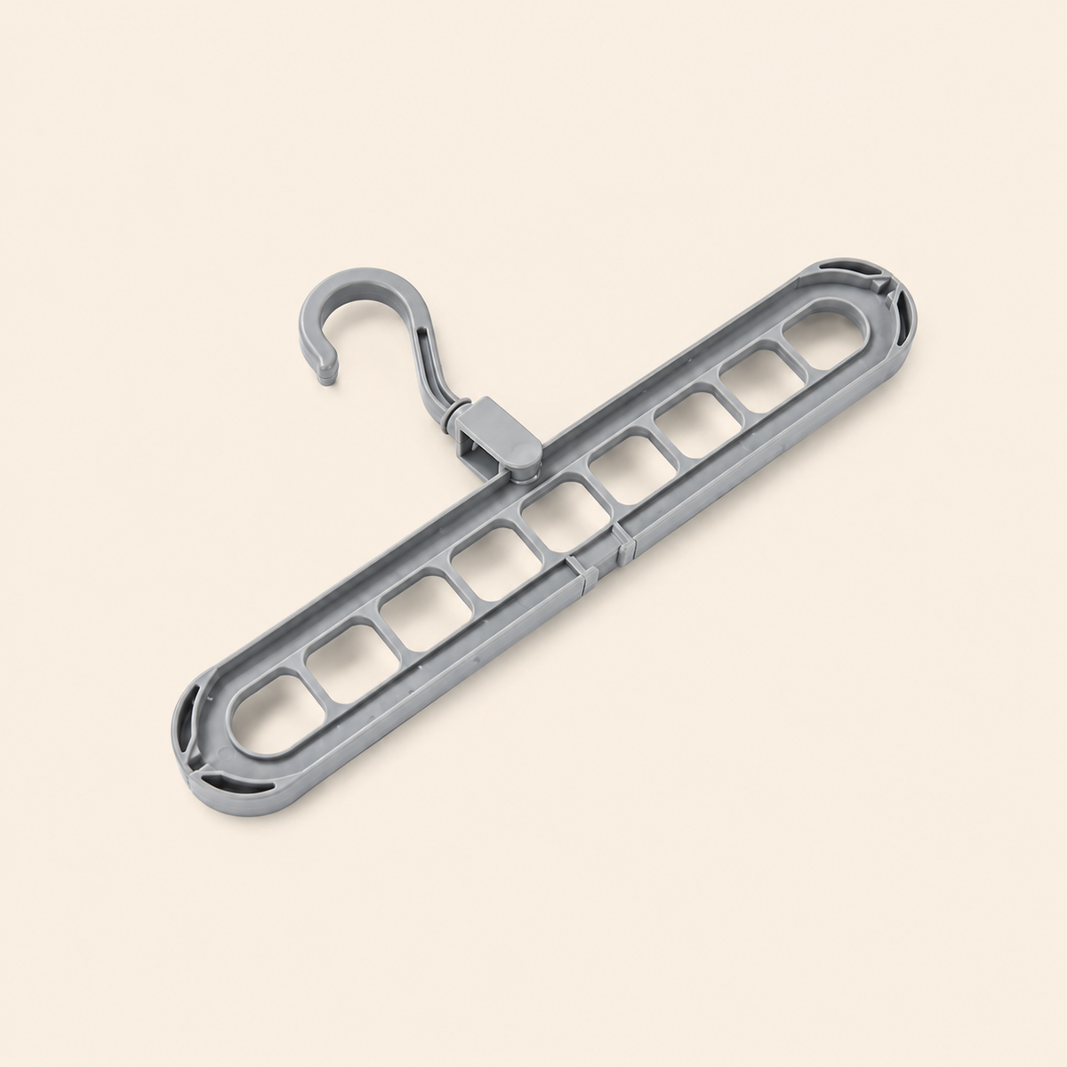 9-Hole Space Saving Clothes Hanger | Foldable Multi-Layer Wardrobe Organizer