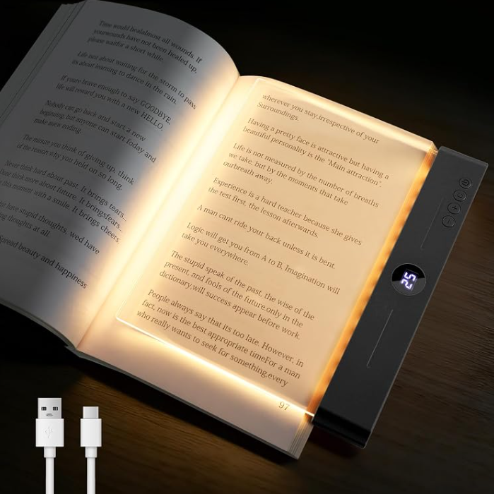 BookGlow™ Rechargeable LED Reading Lamp
