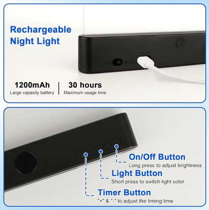 BookGlow™ Rechargeable LED Reading Lamp