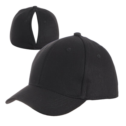 Magnetic Ponytail Baseball Cap – Wide Brim UV Protection Hat