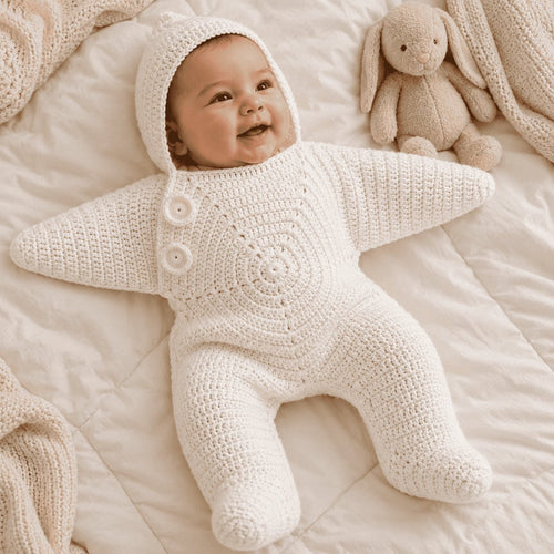 StarPop™ Cozy Baby Dress | Soft Star-Themed Outfit for Everyday Comfort