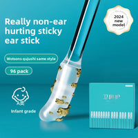 Soft Ear Wax Cleaner Sticks (24-Pack) | Safe Medical Resin Ear Cleaning Tool for Adults & Kids  Alternative premium title: