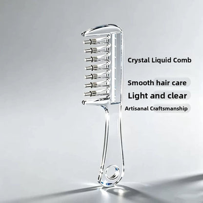 Crystal Liquid Application Comb for Hair Serums