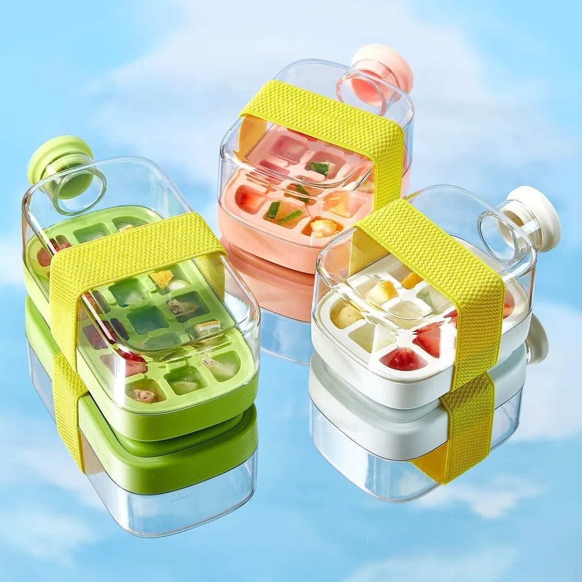 ChillSip™ Ice Maker Water Bottle – 2-in-1 Bottle & Instant Ice Tray