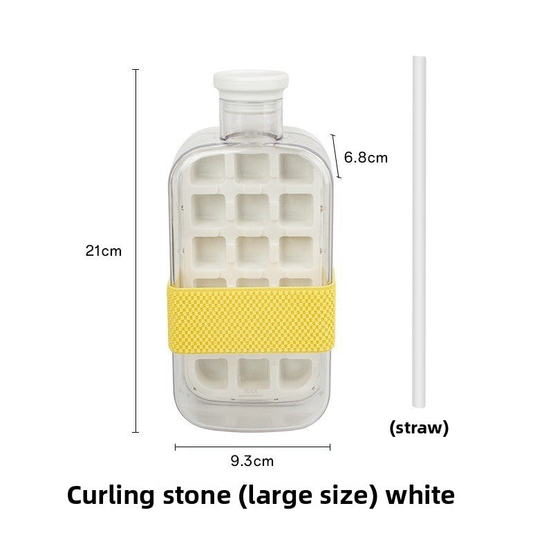 ChillSip™ Ice Maker Water Bottle – 2-in-1 Bottle & Instant Ice Tray
