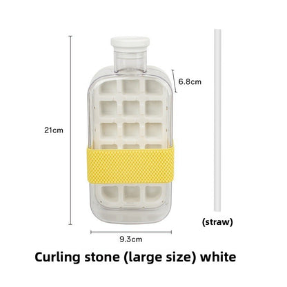 ChillSip™ Ice Maker Water Bottle – 2-in-1 Bottle & Instant Ice Tray