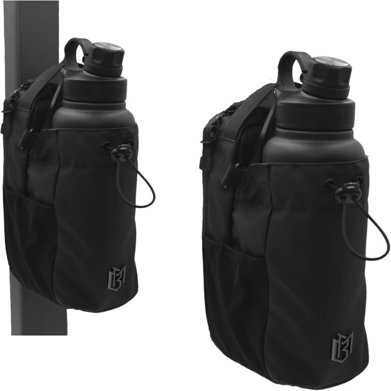 MagGrip™ Magnetic Gym Water Bottle Holder Bag | Waterproof Bottle, Phone & Essentials Organizer