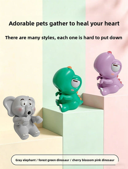 Portable Mini Fan Food Cooler – Cute Dinosaur & Elephant Design