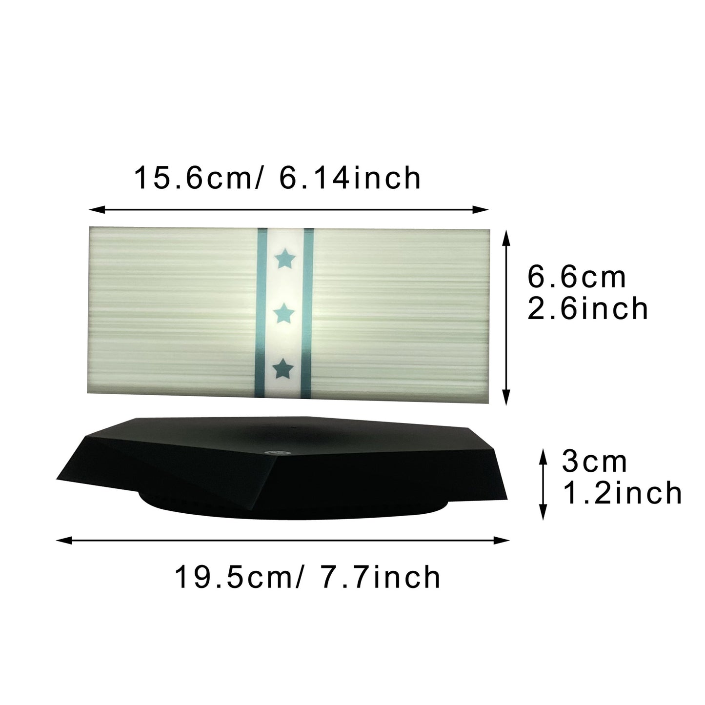 Magnetic Money Levitating Lamp – Floating LED Desk Decor