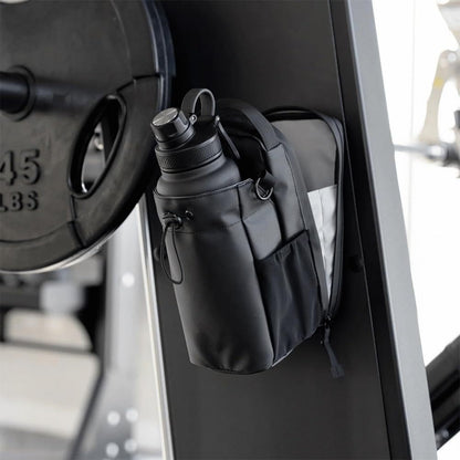 MagGrip™ Magnetic Gym Water Bottle Holder Bag | Waterproof Bottle, Phone & Essentials Organizer