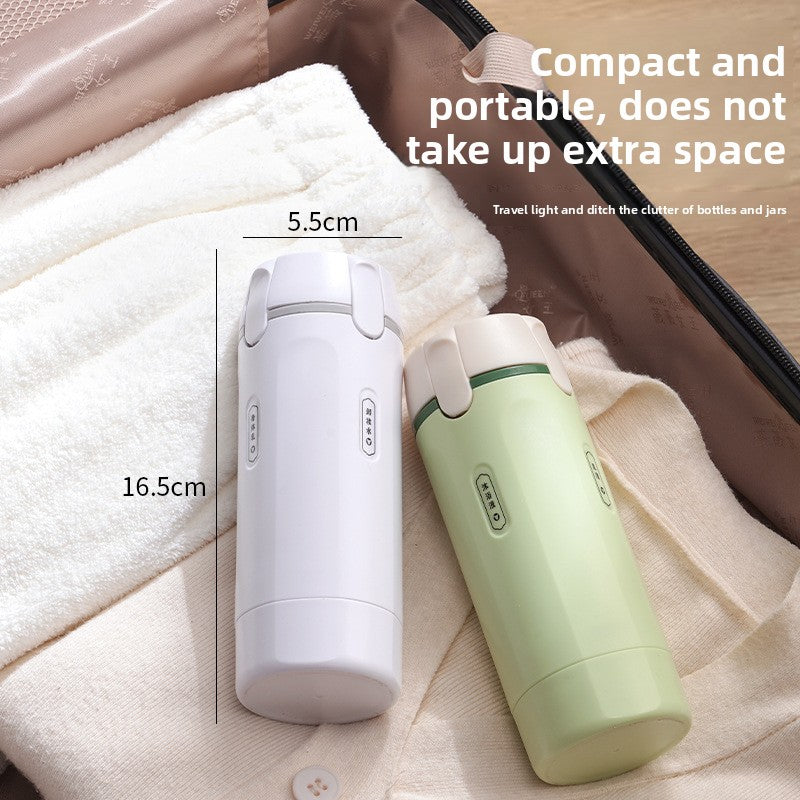 4-in-1 Travel Refillable Toiletry Bottle | Leak-Proof Shampoo, Conditioner & Lotion Dispenser