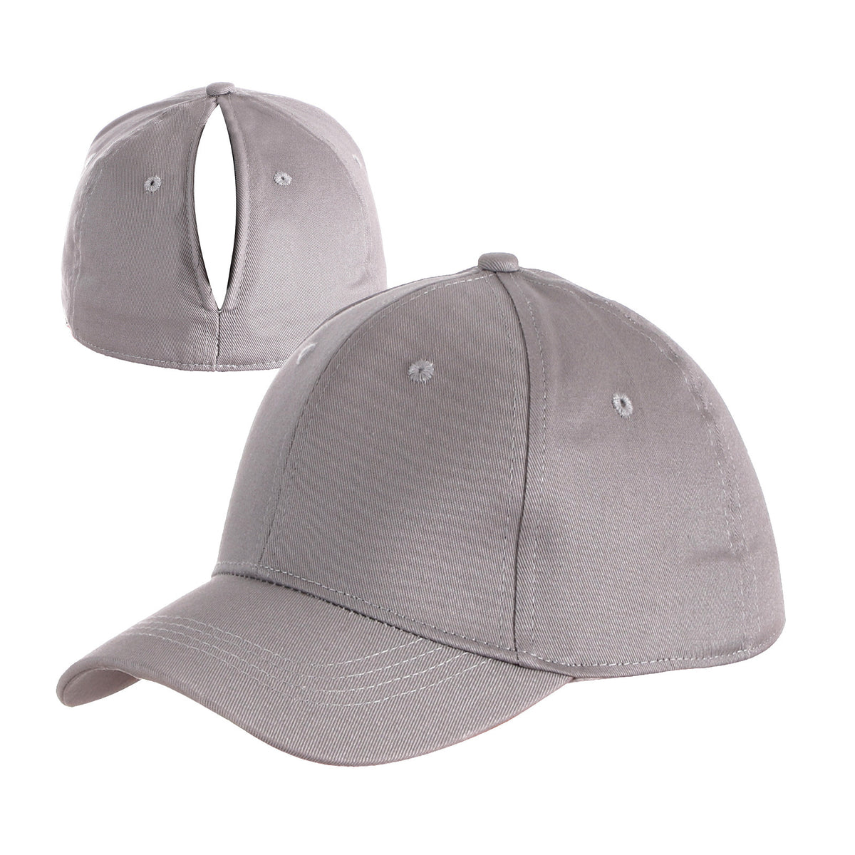 Magnetic Ponytail Baseball Cap – Wide Brim UV Protection Hat
