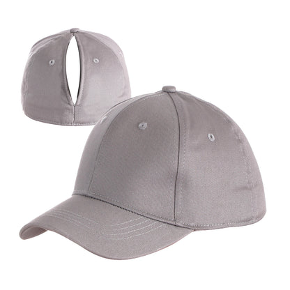 Magnetic Ponytail Baseball Cap – Wide Brim UV Protection Hat