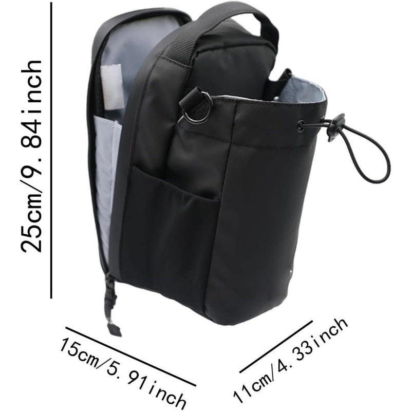 MagGrip™ Magnetic Gym Water Bottle Holder Bag | Waterproof Bottle, Phone & Essentials Organizer
